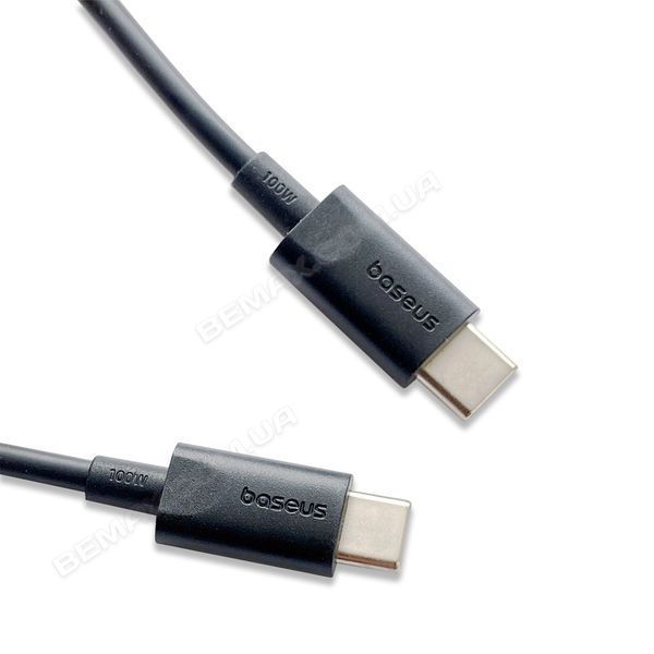 Кабель Baseus Type-C to Type-C 100W, 1 м 080055 фото