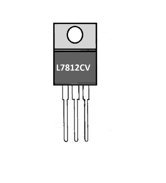 Линейный стабилизатор L7812CV в корпусе TO-220 (12V 1.5A) 007812 фото