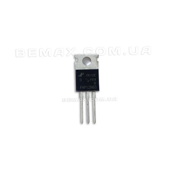 Транзистор FHP12N60, 600V, 12A (TO-220) E-01108 фото