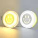 USB LED лампочка смайлик білий та жовтий L1023 фото 2