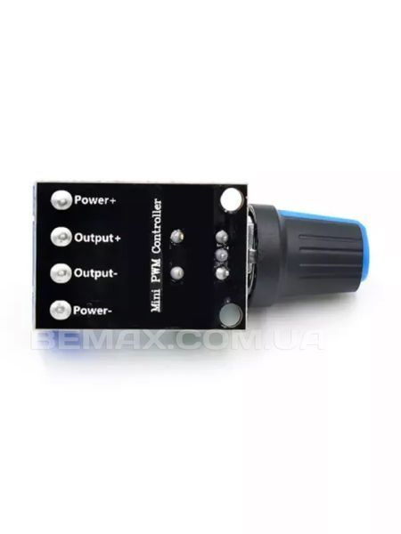 Димер Шим контролер регулятор швидкості PWM DC 5-16В 10А P-24101 фото