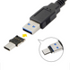 Перехідник OTG Type-C штекер/USB 2,0 гніздо для флешок, смартфонів/планшетів  E-001112 фото 2
