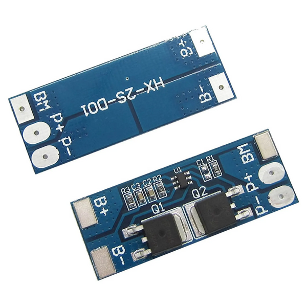 BMS плата защиты 2S HX-2S-D01 8A 7.4-8.4V для 2х аккумуляторов 18650 B-10026 фото